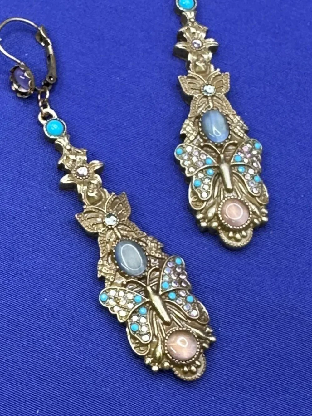 Askew London Butterfly Dangle Earrings